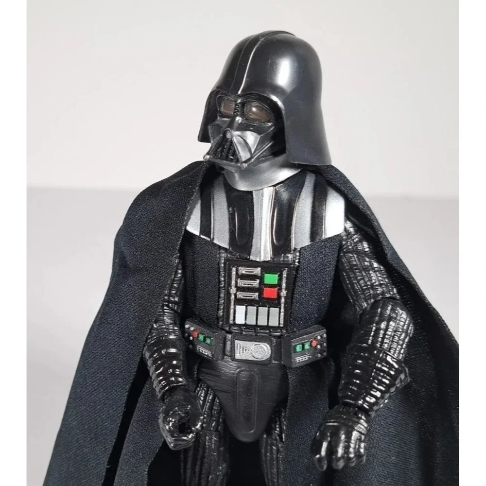 Star Wars Darth Vader Action Figure with Fabric Cape Black Series 6‎ Inch Loose